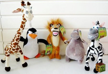Мягкие игрушки Мадагаскар