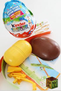 Пасхальные шоколадные яйца Kinder-Surprise