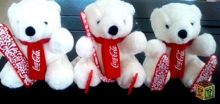 Игрушечные медведи Coca-Cola 2013